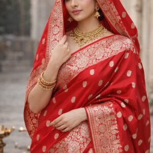 Red Silk Saree